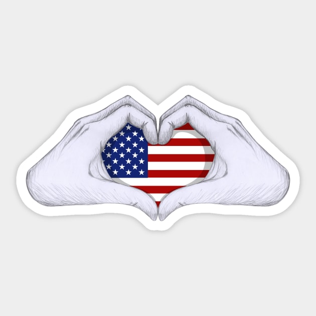 USA Sticker by redmay